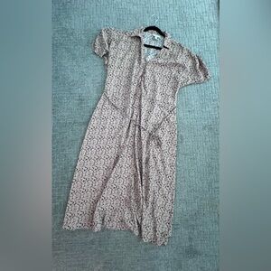 Nordstrom Maxi Button Up Dress